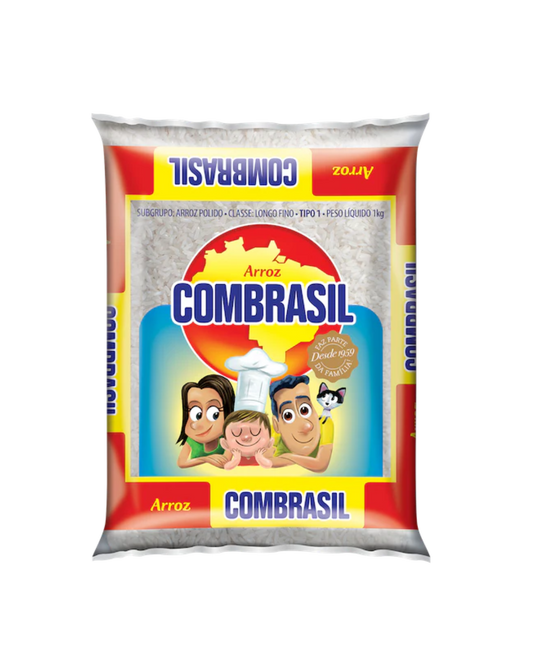 Arroz Branco ComBrasil 1kg