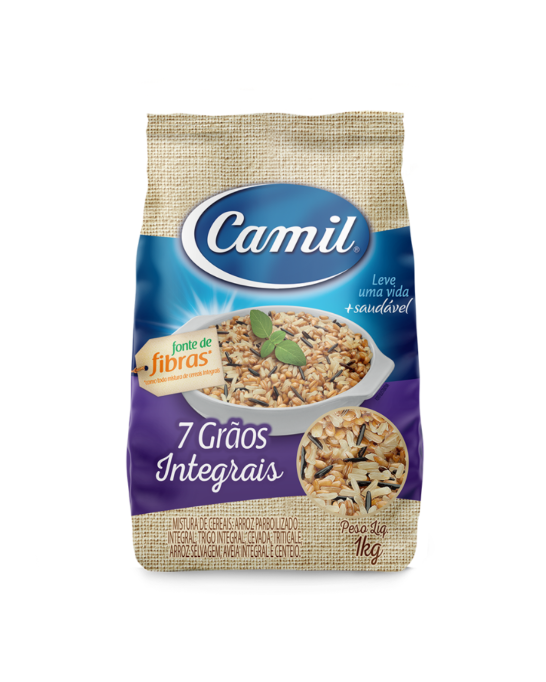 Arroz 7 Grãos Camil 1kg