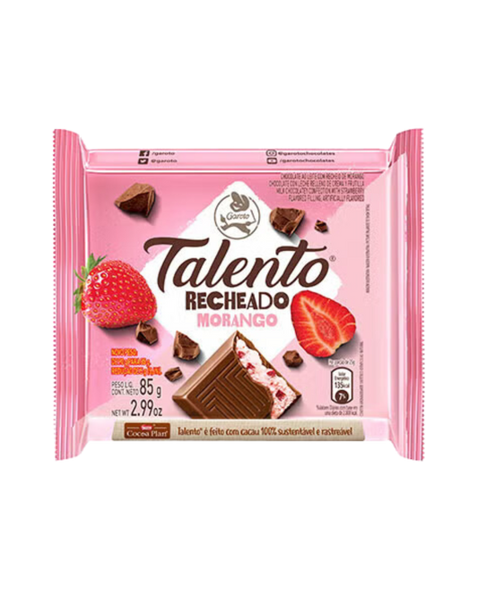 Chocolate Talento recheado 85g