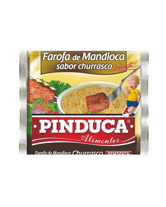 Farofa de Mandioca Temperada Pinduca 250g