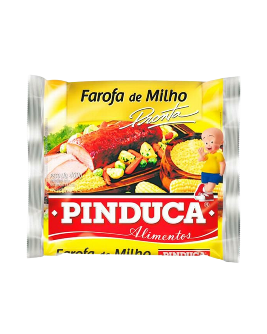 Farofa Temperada de Milho Pinduca 400g