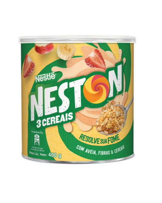 Neston 3 Cereais com Aveia e Fibras 360g